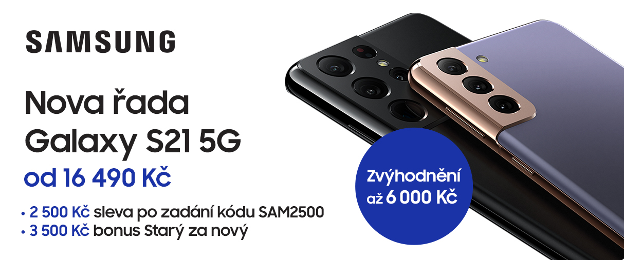 Řada Galaxy S21 5G se slevou Řada Galaxy S21 5G se slevou