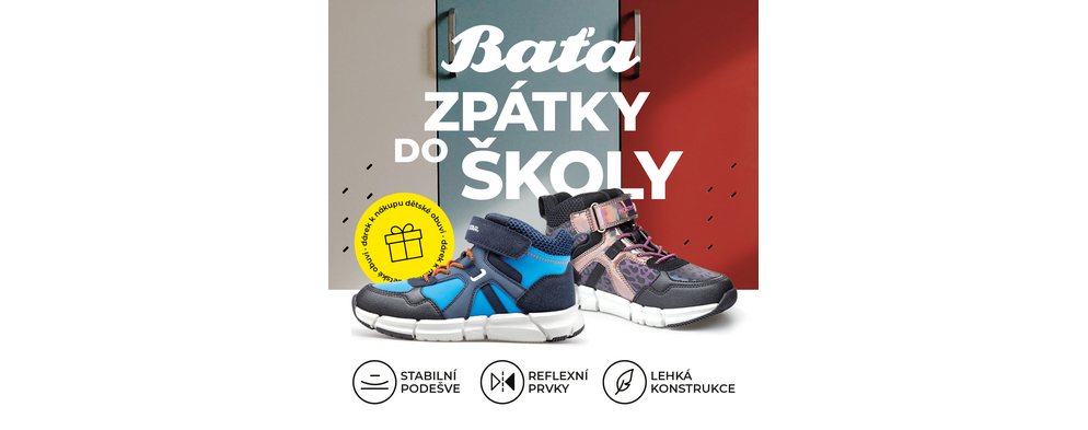 BAŤA zpátky do školy BAŤA zpátky do školy
