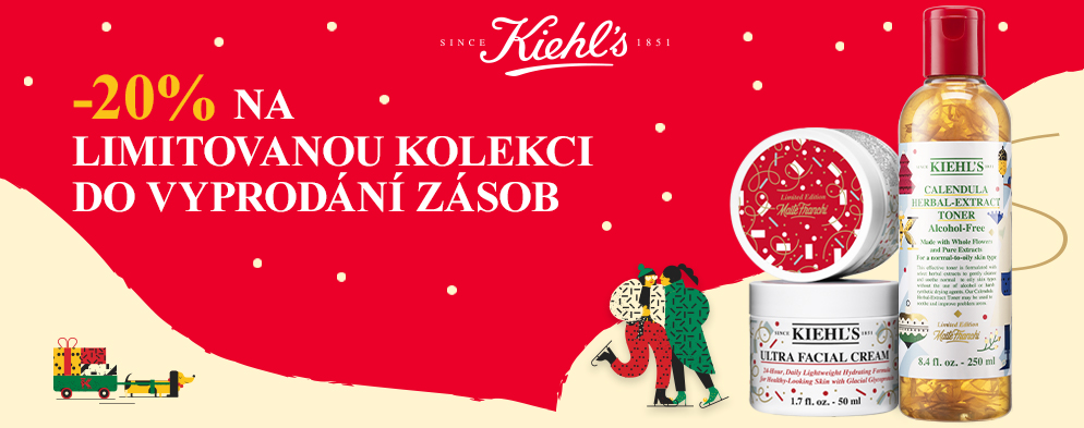 Do nového roku vám Kiehl’s přeje krásnou i zdravou pleť. Do nového roku vám Kiehl’s přeje krásnou i zdravou pleť.