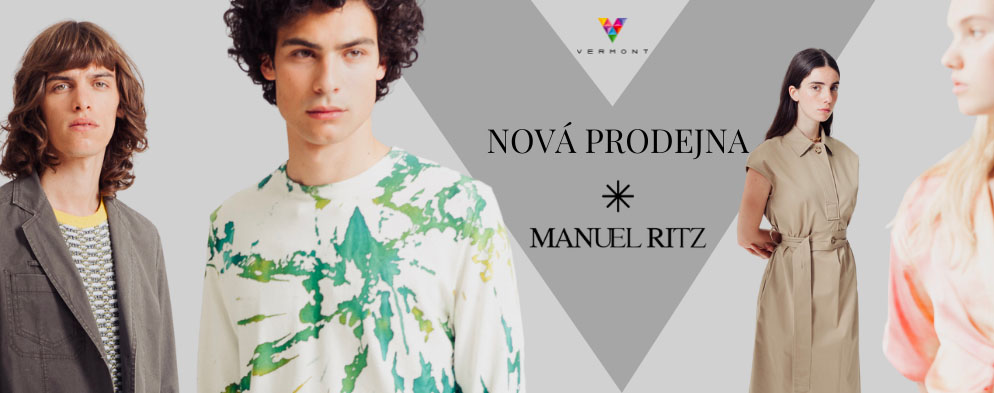Navštivte novou prodejnu MANUEL RITZ již dnes a oživte svuj šatník. Navštivte novou prodejnu MANUEL RITZ již dnes a oživte svuj šatník.