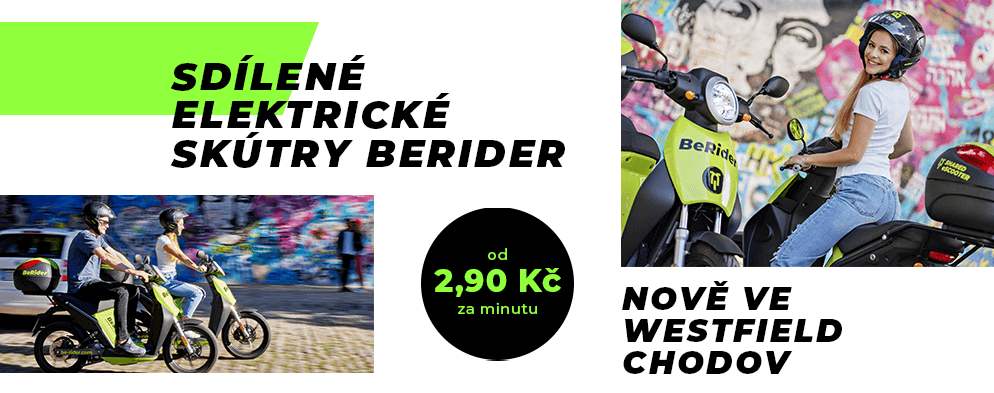 SDÍLENÉ ELEKTRICKÉ SKÚTRY BERIDER SDÍLENÉ ELEKTRICKÉ SKÚTRY BERIDER