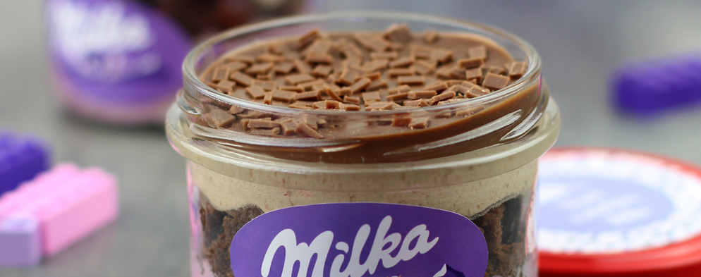 Dezert s čokoládou Milka Dezert s čokoládou Milka
