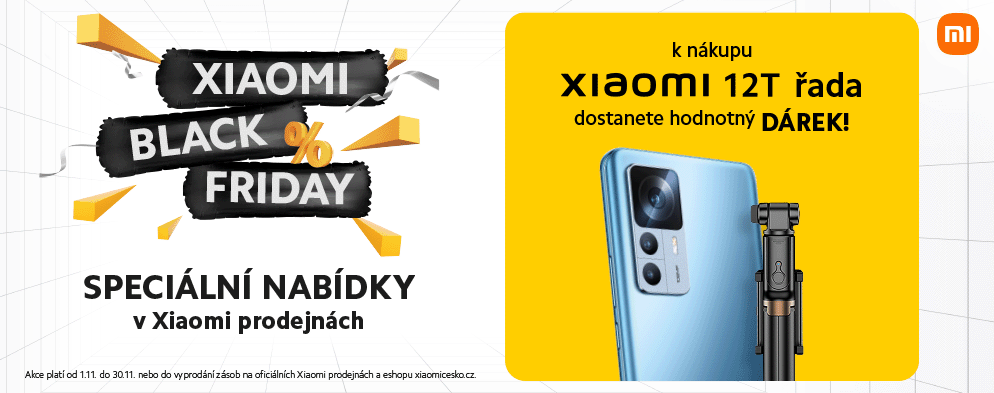 Black Friday startuje v Xiaomi prodejně! Black Friday startuje v Xiaomi prodejně!