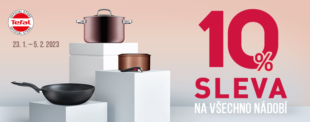 Sleva 10% v TEFAL Sleva 10% v TEFAL