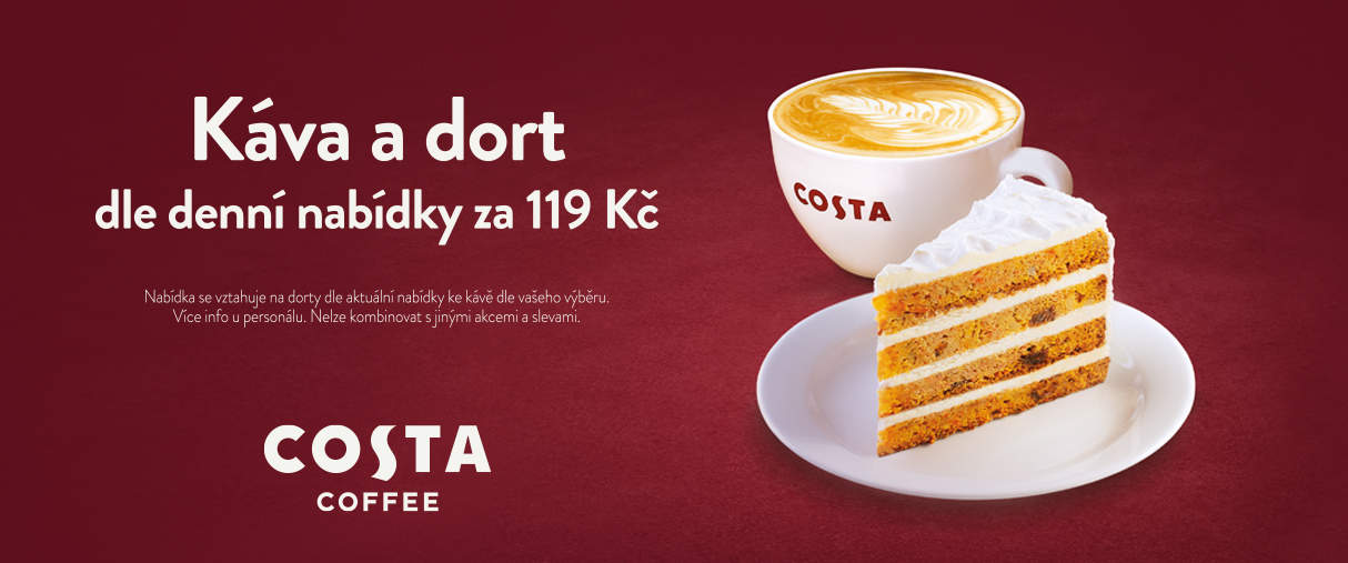 Letní nabídka v Costa Coffee Letní nabídka v Costa Coffee