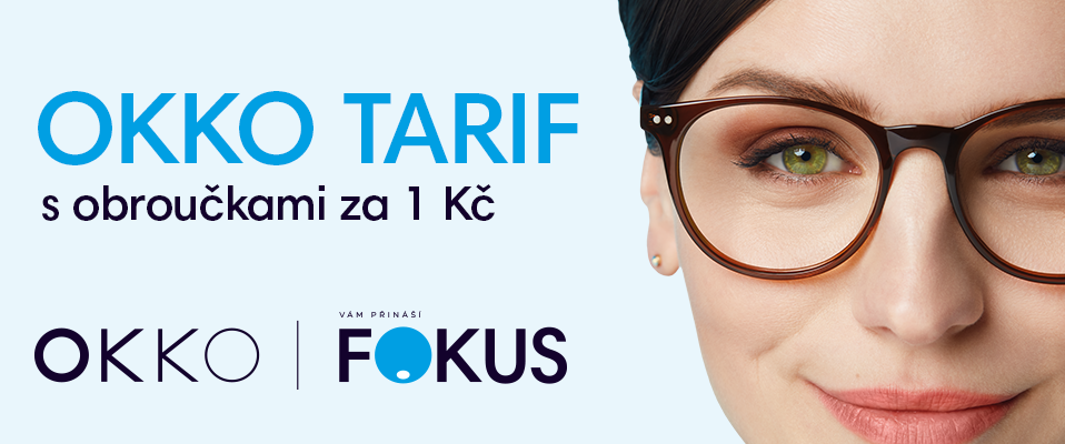 OKKO Tarif s obroučkami za 1 Kč OKKO Tarif s obroučkami za 1 Kč