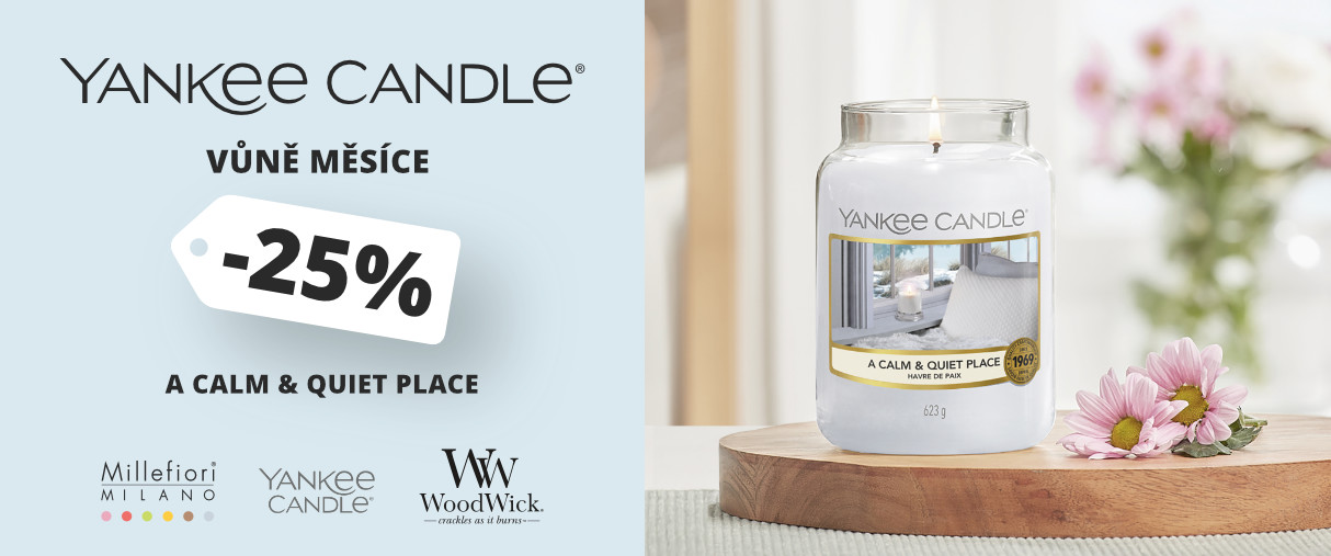 Yankee Candle vůně měsíce září Yankee Candle vůně měsíce září