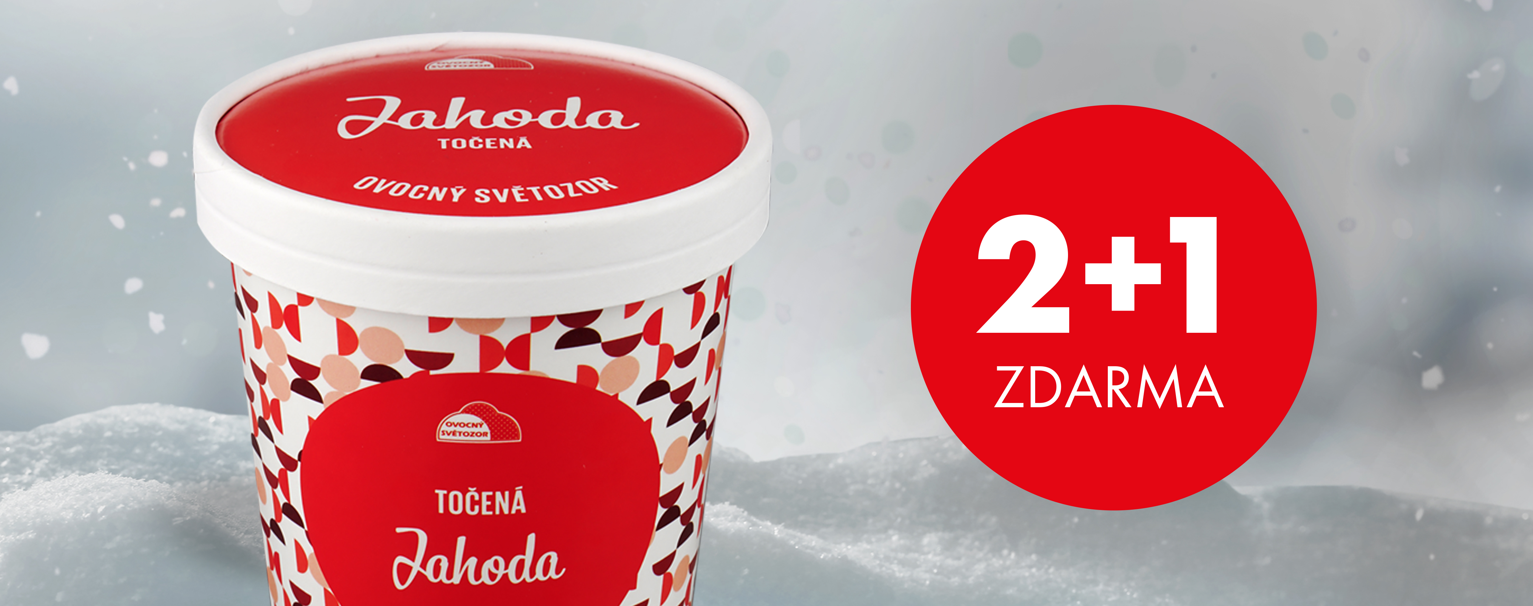 Akce 2+1 zdarma na balenou zmrzlinu! Akce 2+1 zdarma na balenou zmrzlinu!