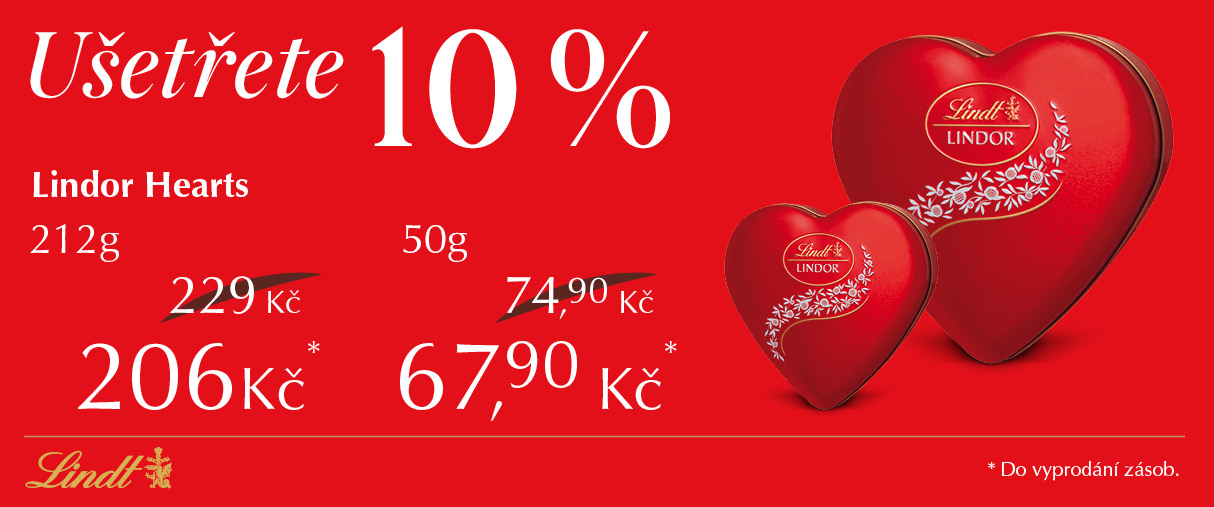 Valentýnská nabídka -10% Valentýnská nabídka -10%