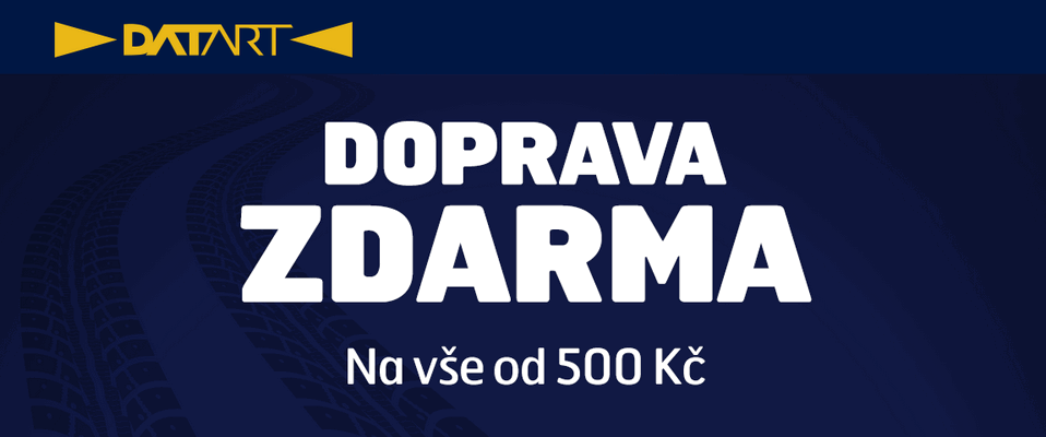 Doprava ZDARMA na vše od 500 Kč Doprava ZDARMA na vše od 500 Kč