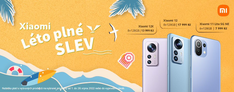 Letní vlna slev se valí do Xiaomi prodejny. Letní vlna slev se valí do Xiaomi prodejny.