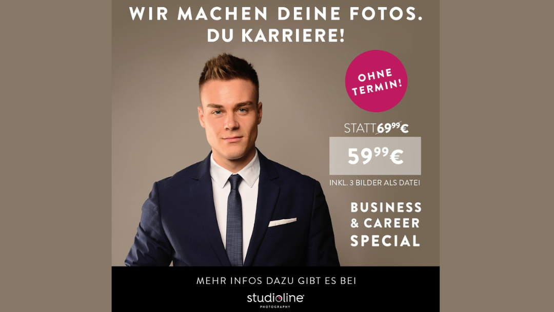 Bewerbungswochen bei studioline! Bewerbungswochen bei studioline!