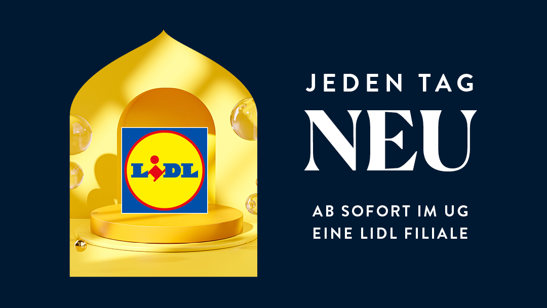 Großes Opening von Lidl Großes Opening von Lidl