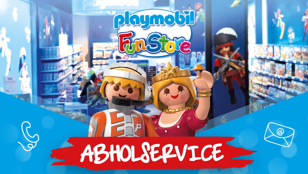 Abholservice beim Playmobil Funstore Abholservice beim Playmobil Funstore