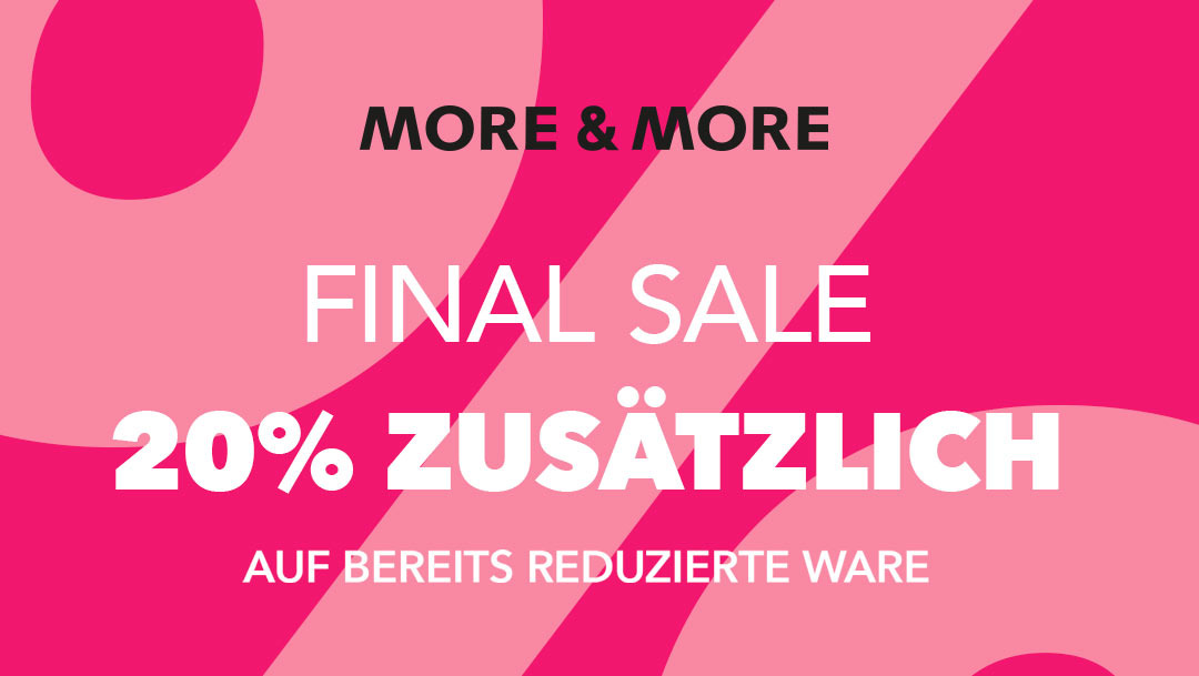 Summer Sale bei More&More Summer Sale bei More&More