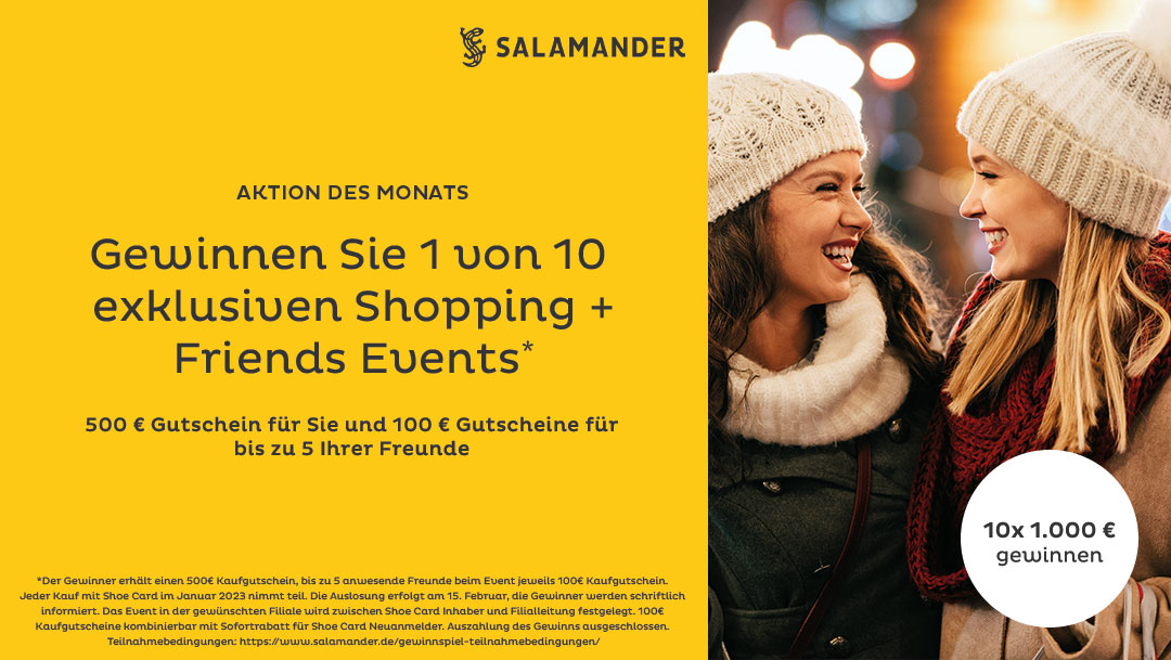 SHOE CARD AKTION IM JANUAR SHOE CARD AKTION IM JANUAR