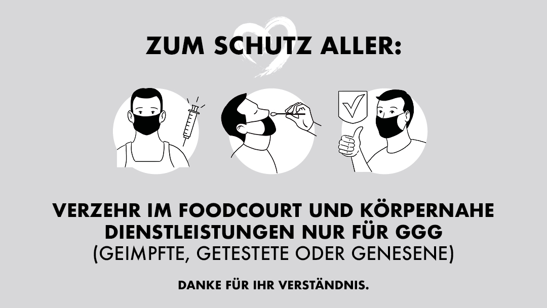 Ab sofort gelten die 3G Regeln Ab sofort gelten die 3G Regeln