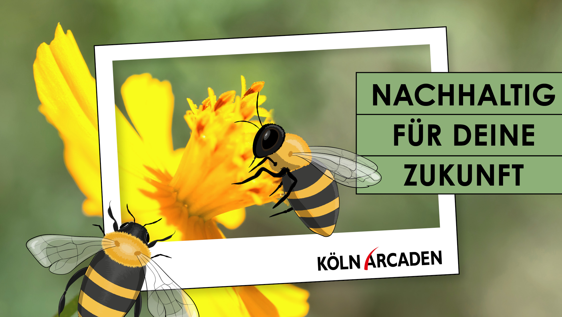 Köln Arcaden Bienen