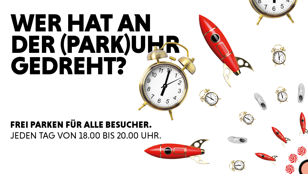 2 Stunden kostenlos parken 2 Stunden kostenlos parken
