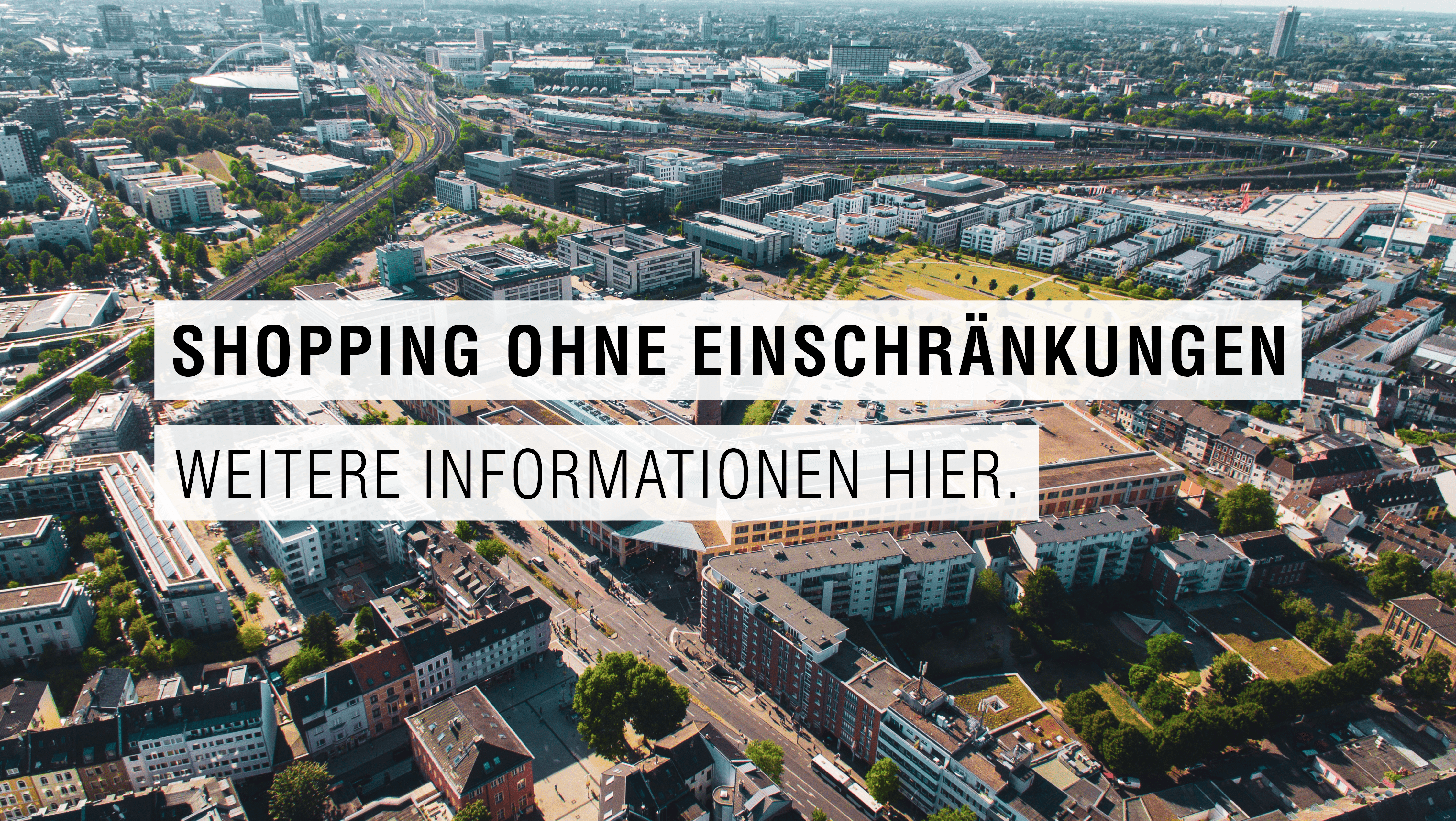 Shopping ohne Einschränkungen Shopping ohne Einschränkungen