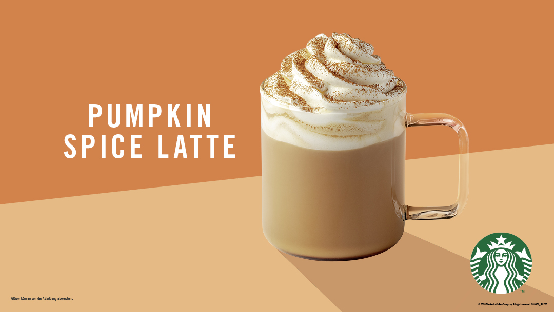 Wieder bei Starbucks: Pumpkin Spice Latte Wieder bei Starbucks: Pumpkin Spice Latte