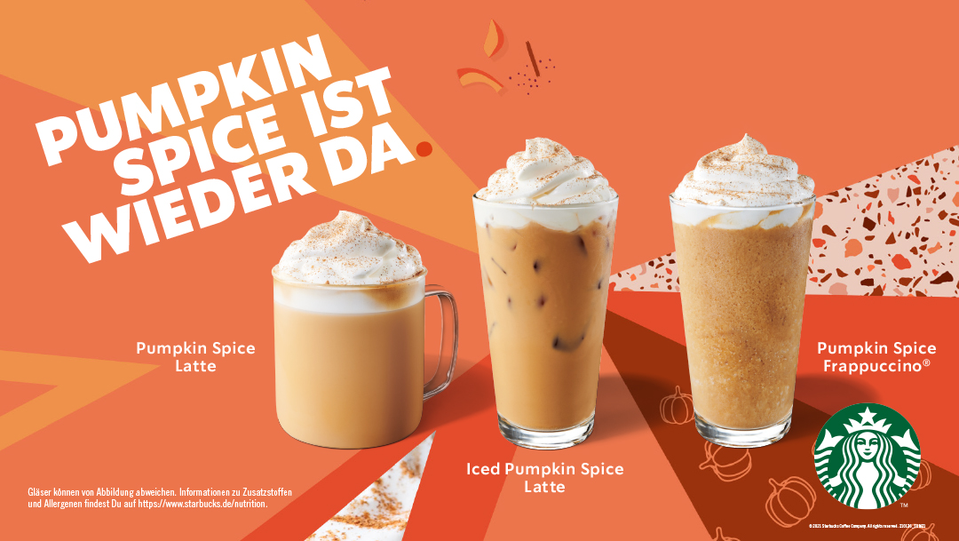 PUMPKIN SPICE ist wieder da PUMPKIN SPICE ist wieder da