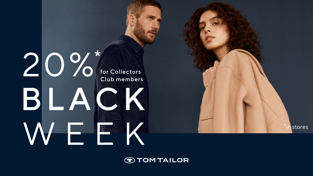 Black Week TOM TAILOR Black Week TOM TAILOR
