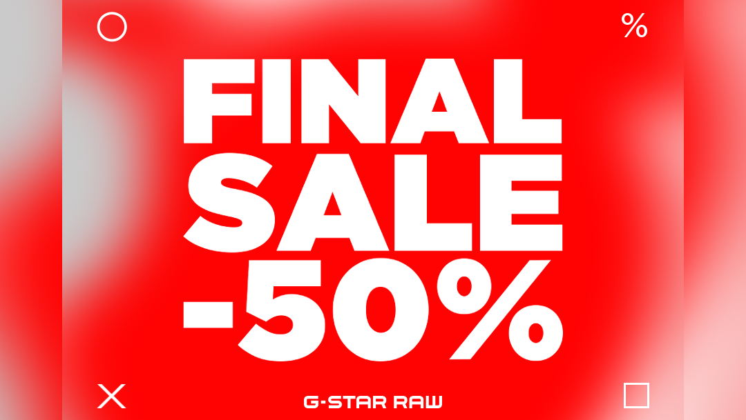 FINAL SALE bei G-Star RAW FINAL SALE bei G-Star RAW