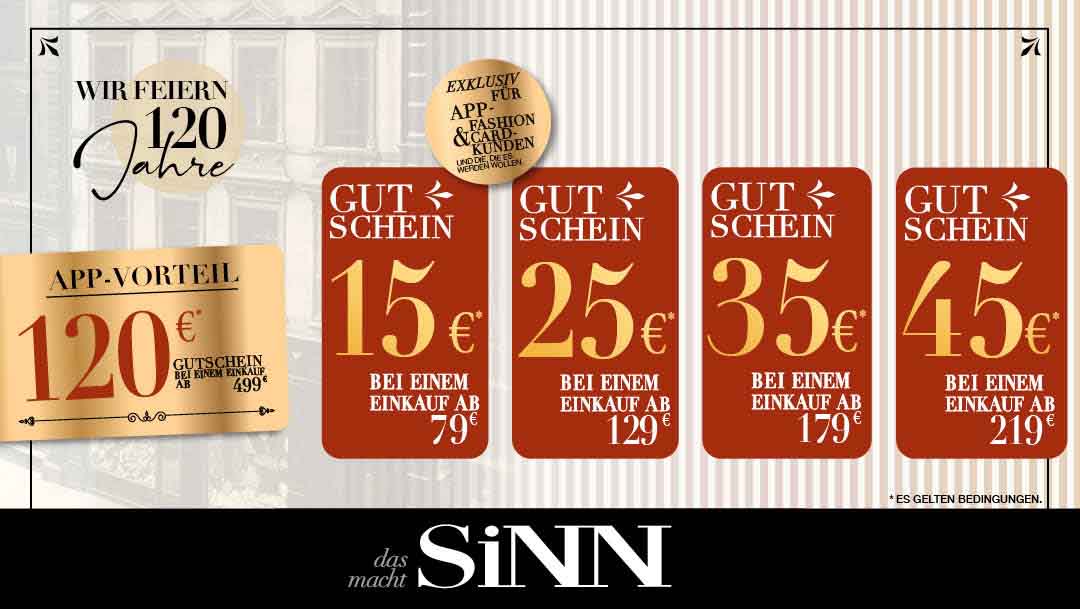 120 Jahre SINN 120 Jahre SINN