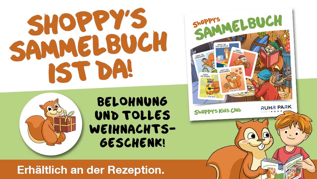 Shoppy's neues Sammelalbum ist da! Shoppy's neues Sammelalbum ist da!