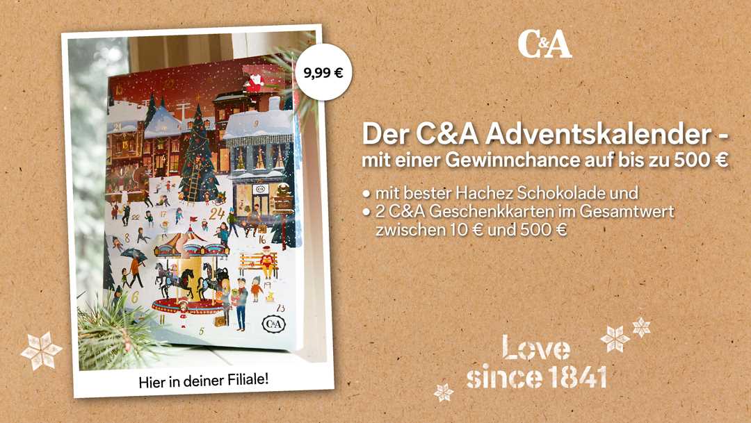 Adventskalender von C&A Adventskalender von C&A