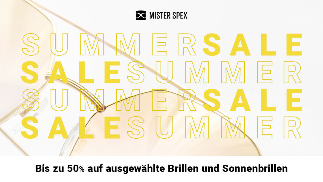Summer Sale bei Mister Spex Summer Sale bei Mister Spex