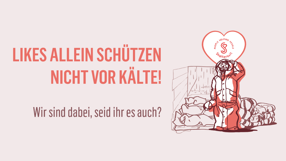Sheltersuit - Hilfe für Obdachlose Sheltersuit - Hilfe für Obdachlose