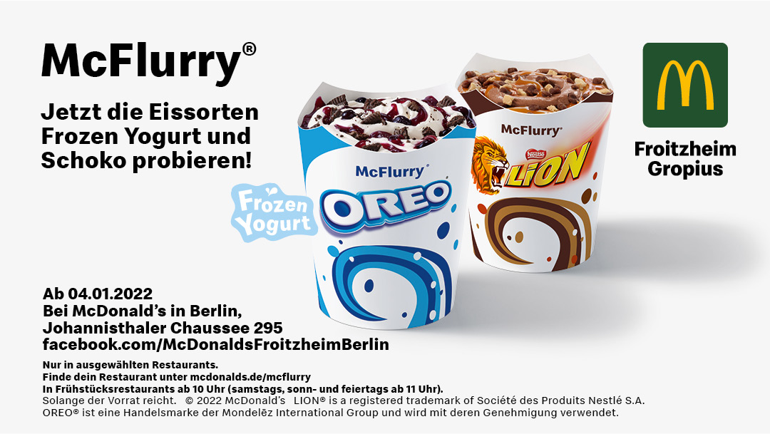 Jetzt die Eissorten Yogurt und Schoko probieren! Jetzt die Eissorten Yogurt und Schoko probieren!