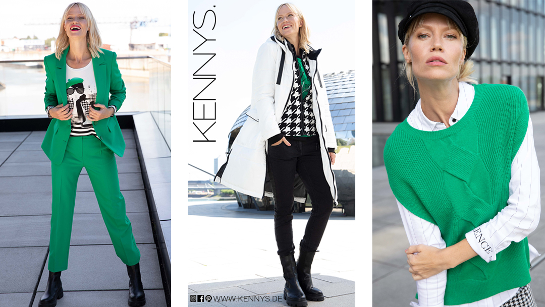 Trendfarbe Grün – Urbane Looks für die kalte Jahreszeit Trendfarbe Grün – Urbane Looks für die kalte Jahreszeit