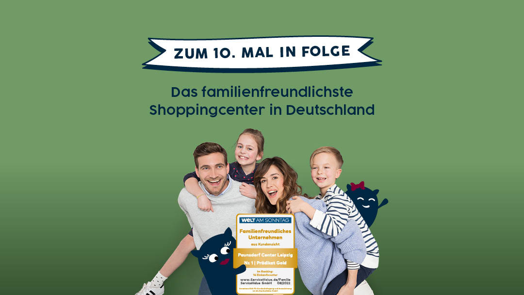 10. Mal in Folge - familienfreundlichstes Shoppingcenter Deutschlands 🤩 10. Mal in Folge - familienfreundlichstes Shoppingcenter Deutschlands 🤩