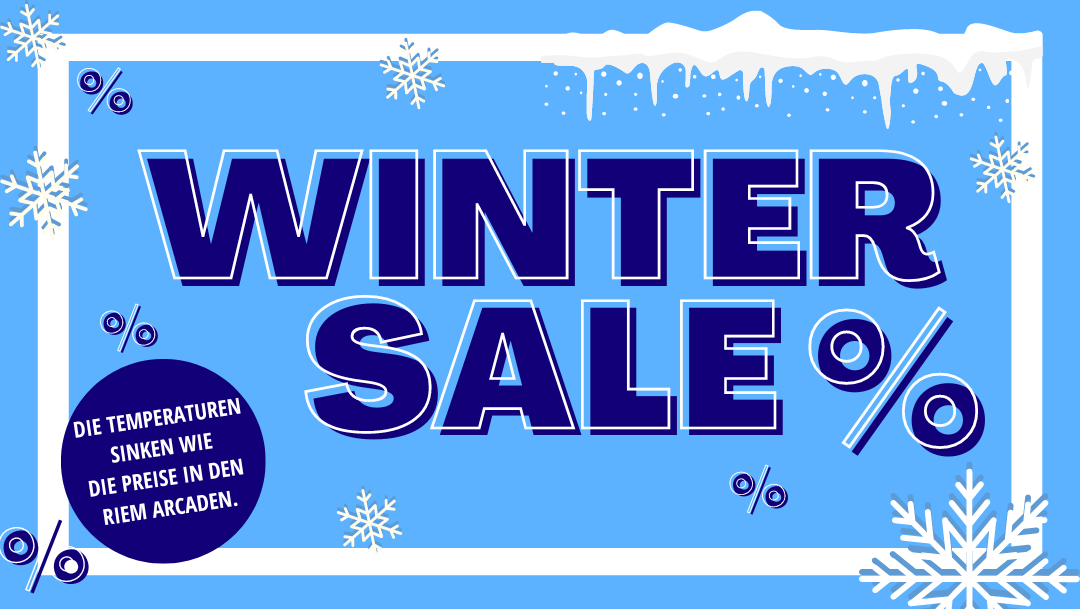 ZEIT FÜR DEN WINTER SALE! ZEIT FÜR DEN WINTER SALE!