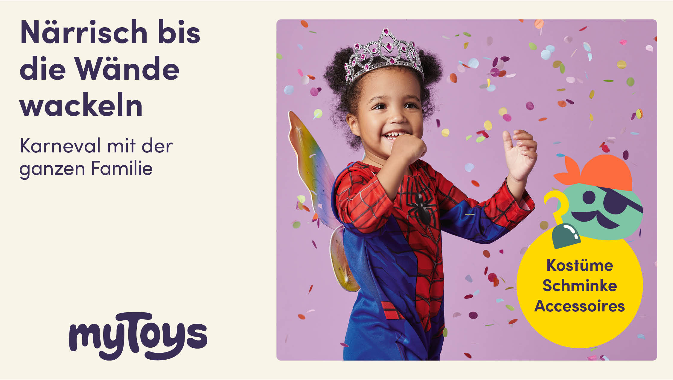 Fasching bei MyToys Fasching bei MyToys