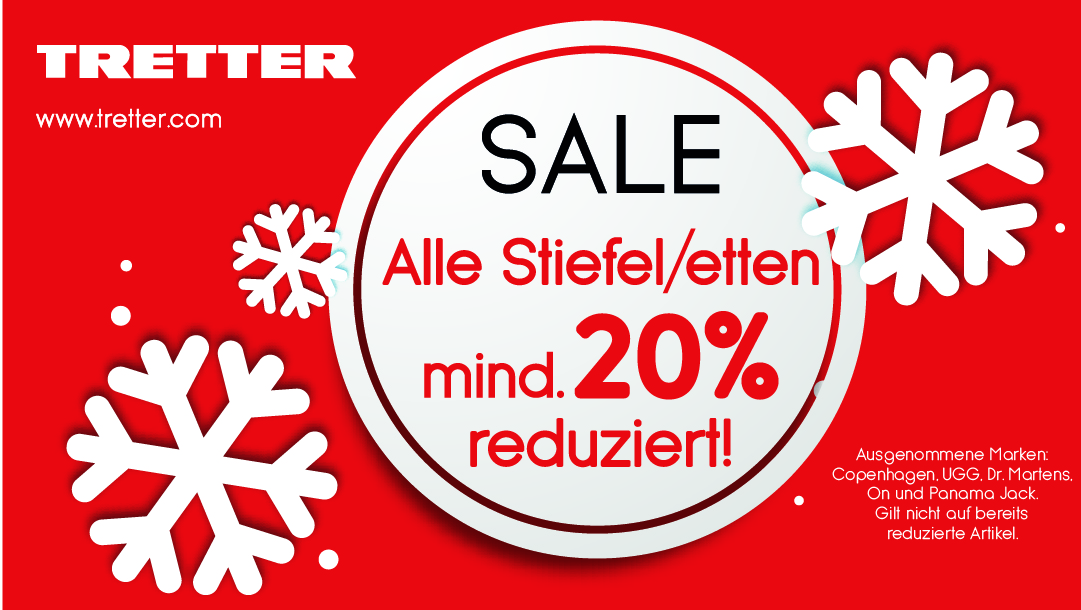 Wintersale bei Tretter Wintersale bei Tretter