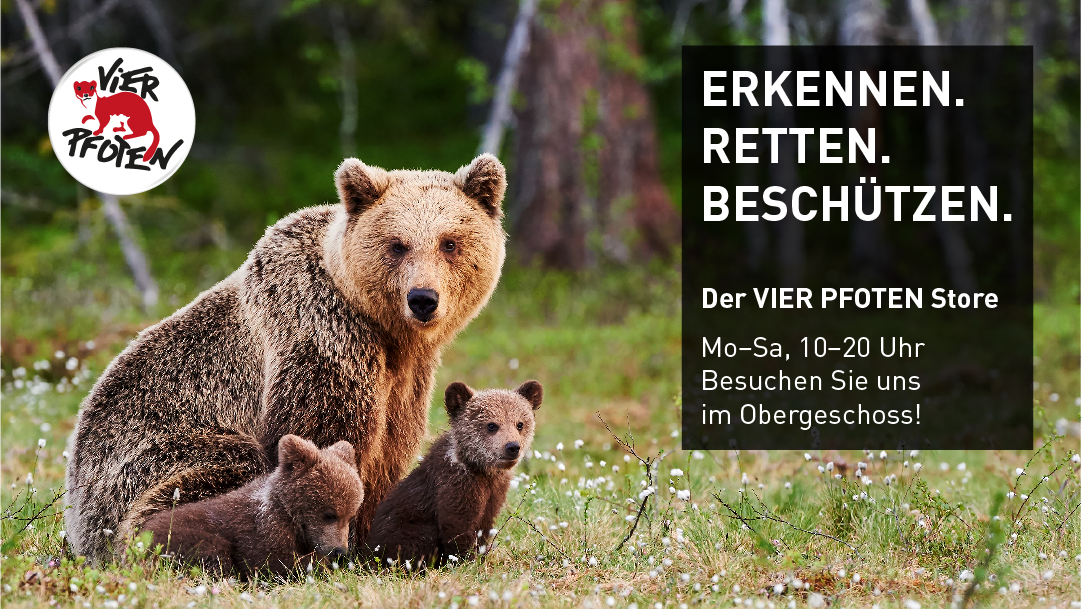 VIER PFOTEN Store mit Erlebnis-Ausstellung VIER PFOTEN Store mit Erlebnis-Ausstellung