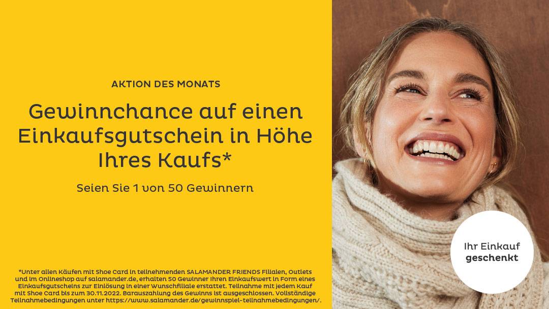 Gewinnchance auf Einkaufsgutschein in Höhe Ihres Kaufs Gewinnchance auf Einkaufsgutschein in Höhe Ihres Kaufs