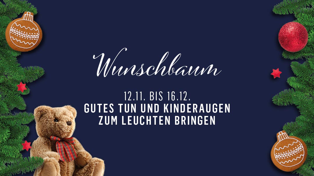 Kindern etwas Gutes tun mit der Wunschbaum-Aktion Kindern etwas Gutes tun mit der Wunschbaum-Aktion