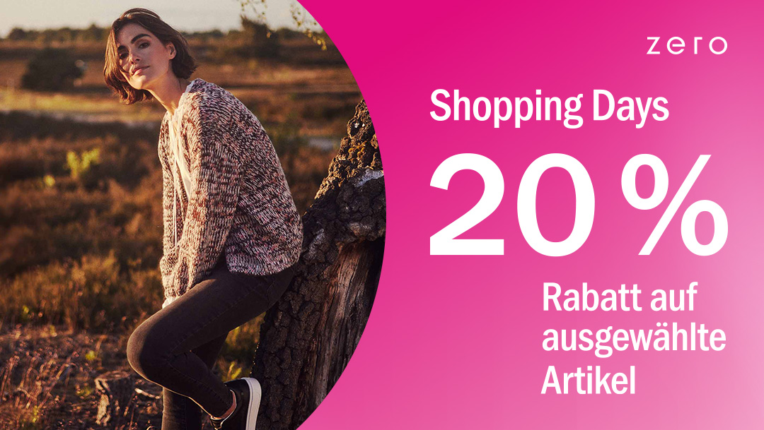 ZERO Shopping Days ZERO Shopping Days