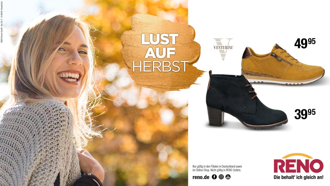 RENO Lust auf Herbst! RENO Lust auf Herbst!