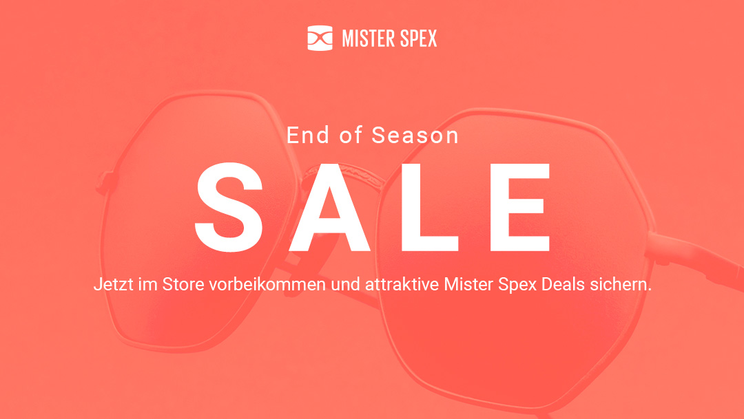 End of Season Sale bei Mister Spex End of Season Sale bei Mister Spex