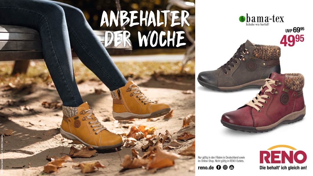 RENO: Anbehalter der Woche RENO: Anbehalter der Woche