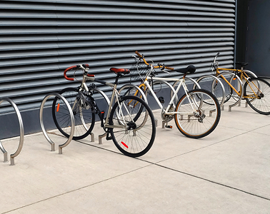 Fahrradparkplatz