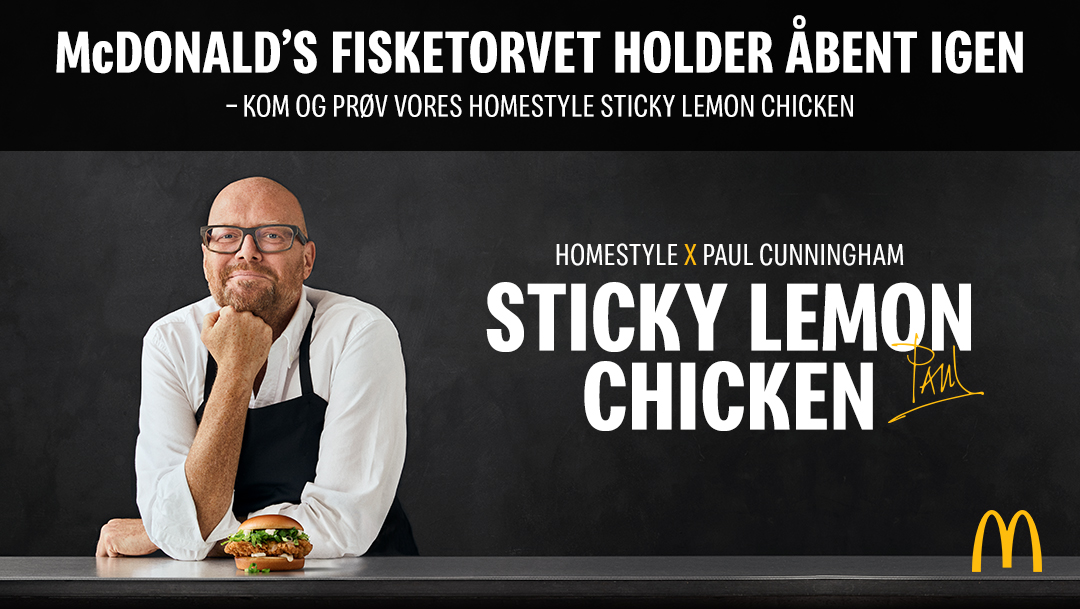Åbningsnyheder fra McDonald's Åbningsnyheder fra McDonald's