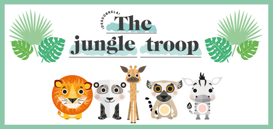 CONSTRUYE Y COLECCIONA A THE JUNGLE TROOP CONSTRUYE Y COLECCIONA A THE JUNGLE TROOP