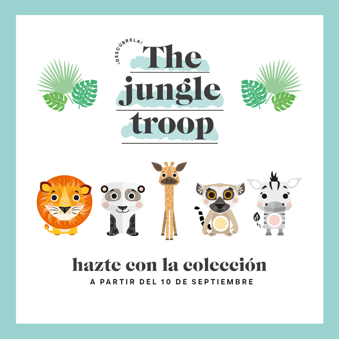 CONSTRUYE Y COLECCIONA THE JUNGLE TROOP CONSTRUYE Y COLECCIONA THE JUNGLE TROOP